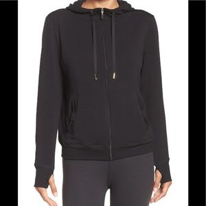 Beyond Yoga & Kate Spade fleece zip up hoodie